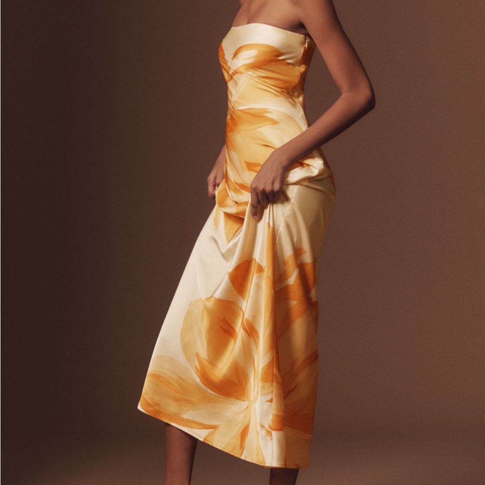 Hutch Strapless Dress Anthropologie